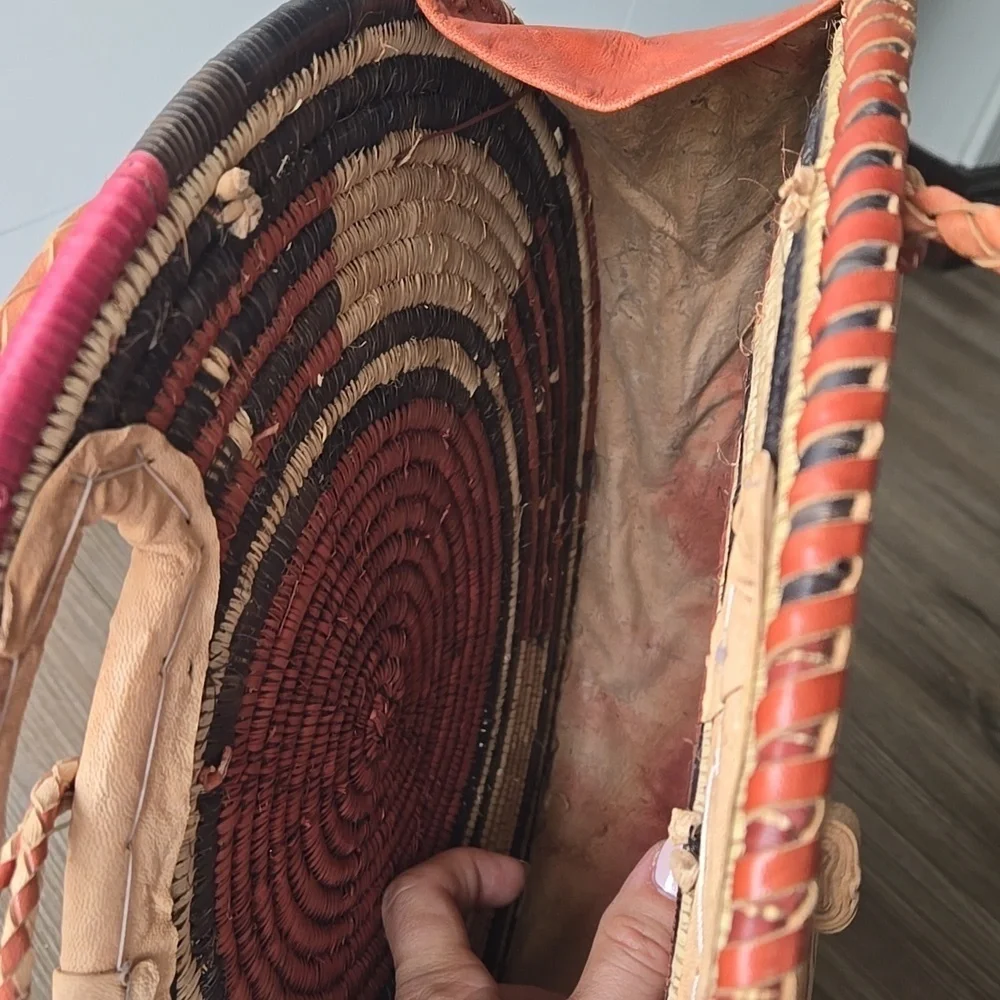 Burkina Faso Handmade Leather African Style Shoulder Bag